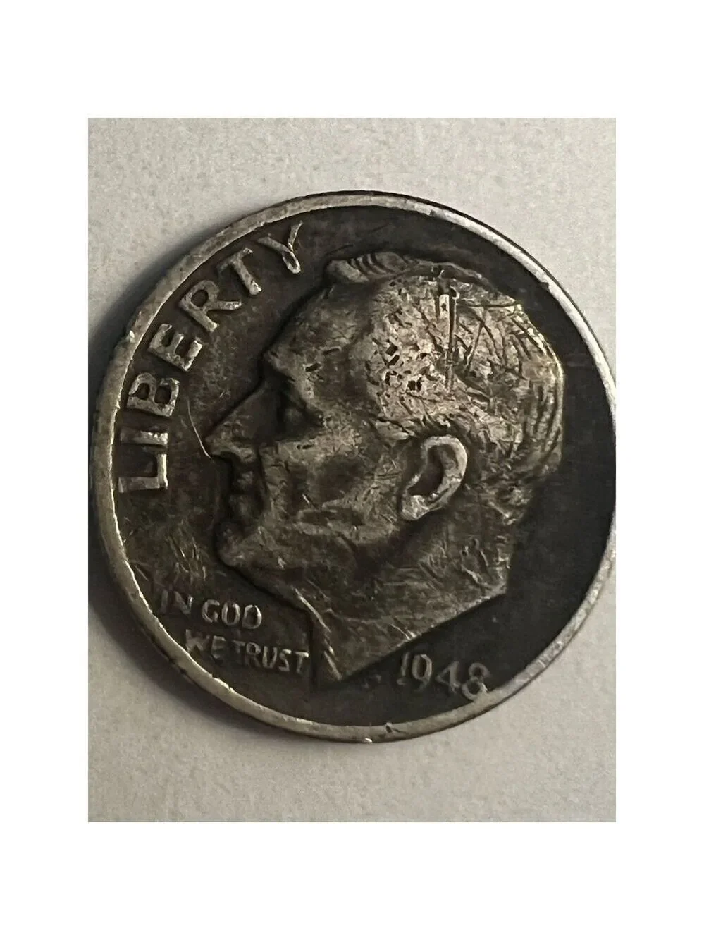 Rare 1948 D Roosevelt Silver Dime